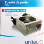 Unitec 750W Watts Ventilador 12cm (2)