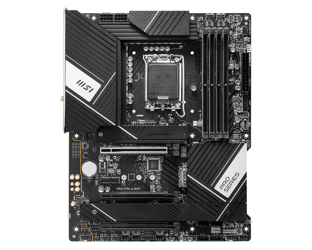 B MSI PRO Z790 – A WIFI (A V R) DDR5 LGA 1700 13TH GEN 02