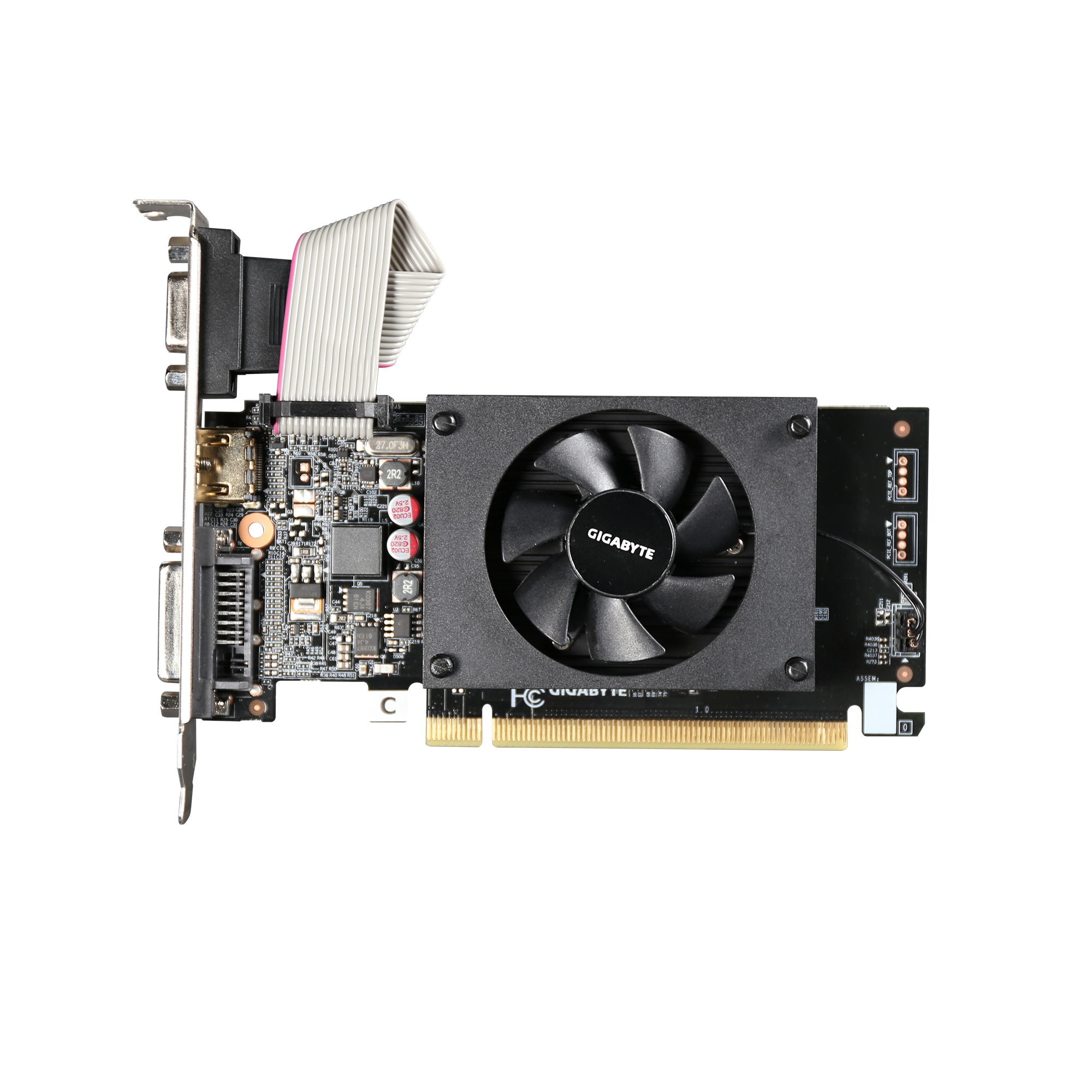 Nvidia Geforce Gt710 Grafica 710 Tarjeta De Video PCIe DDR3 2GB