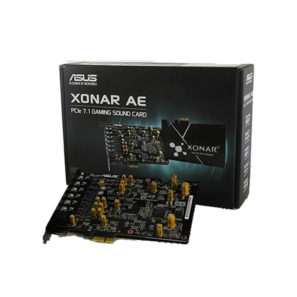 ASUS Xonar AE Internal 7.1 Channels PCI-E Sound Card