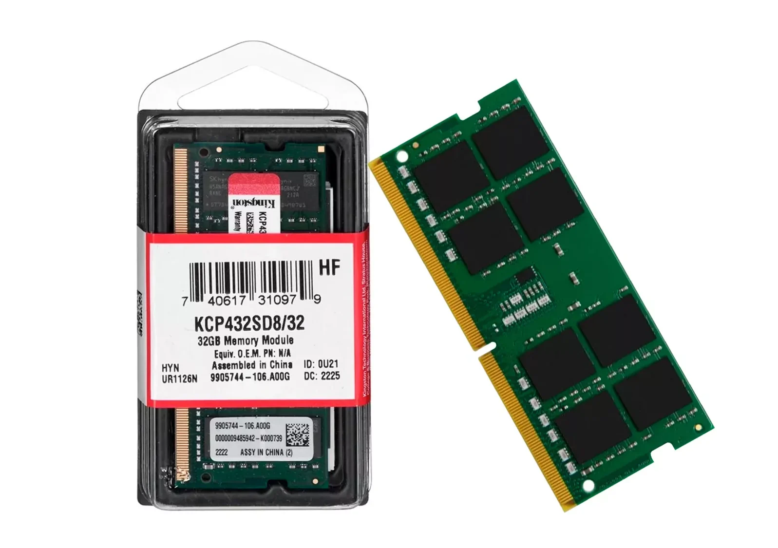 Memoria Ram Portátil Kingston DDR4 32GB 3200MHz | JE Sistem