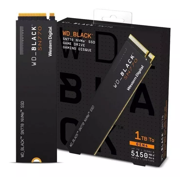 Disco SSD M.2 Western Digital SN770 1TB PCIe GEN 4 | JE Sistem
