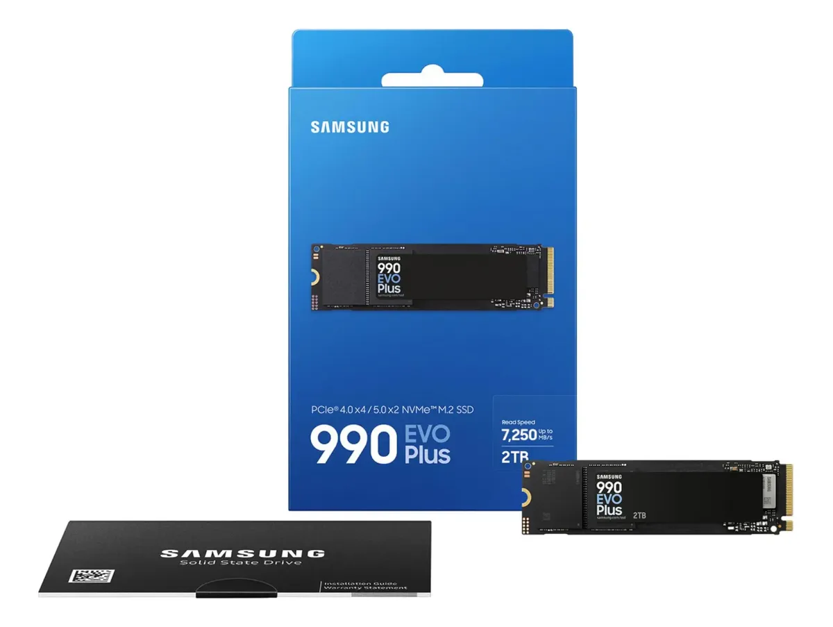 DISCO SSD M.2 SAMSUNG 2 TB 990 EVO PLUS PCIe 2280