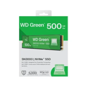DISCO SSD M.2 WESTER DIGITAL SN3000 500 GB PCIe X4 NVME 2280 - Imagen 1