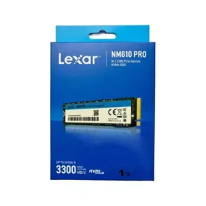 DISCO SSD M.2 LEXAR NM610 PRO 1 TB PCIe Gen3x4 NVMe 2280 - Imagen 1