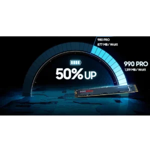 DISCO SSD M.2 SAMSUNG 1 TB 990 PRO PCIe 2280 - Imagen 2