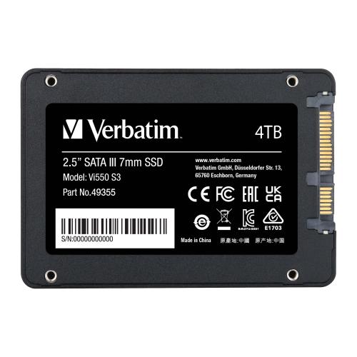sata vervatim 4tb