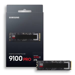 DISCO SSD M.2 SAMSUNG 2 TB 9100 PRO PCIe 2280 GEN5 - Imagen 1