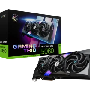 MSI RTX 5080 16GB GAMING TRIO OC GDDR6 - Imagen 1