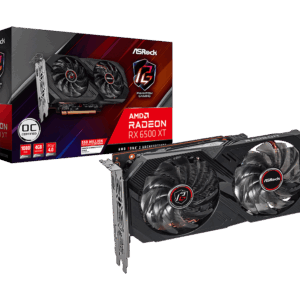 ASROCK RX 6500 XT 4 GB DDR6 PHANTOM GAMING - Imagen 1