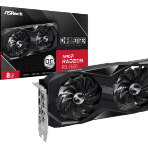 ASROCK RX 7600 8 GB DDR6 CHALLENGER - Imagen 1