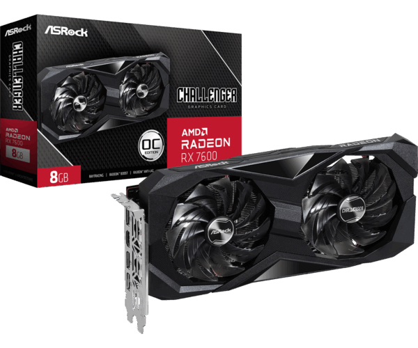 Radeon RX 7600 Challenger 8GB OC(L1)