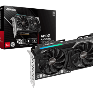 ASROCK RX 9060 XT 16 GB DDR6 CHALLENGER OC - Imagen 1