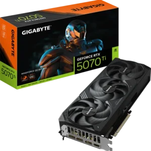GIGABYTE RTX 5070 TI 16GB GDDR7 WINDFORCE OC - Imagen 1