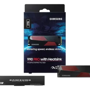 DISCO SSD M.2 SAMSUNG 4 TB 990 PRO CON DISIPADOR PCIe 2280