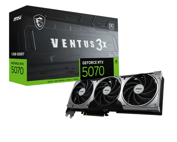 msi 5070 12gb ventus 3x